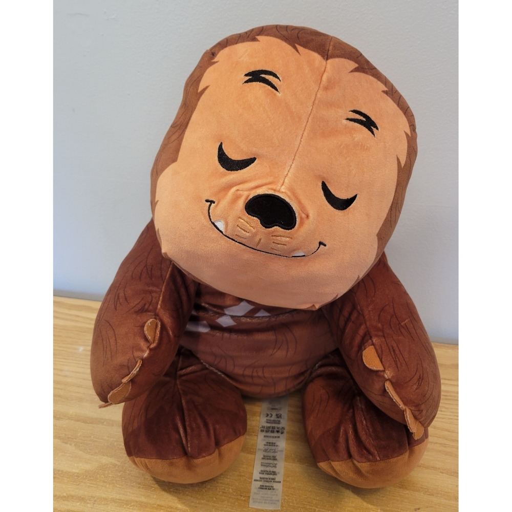Disney Store Star Wars Chewbacca Cuddleez Large 23" Plush Sleeping Pillow Toy